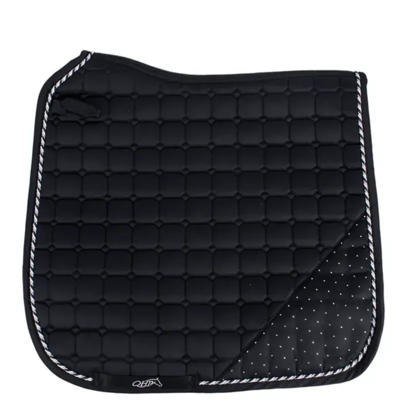 QHP Sparkle Saddlepad - Black
